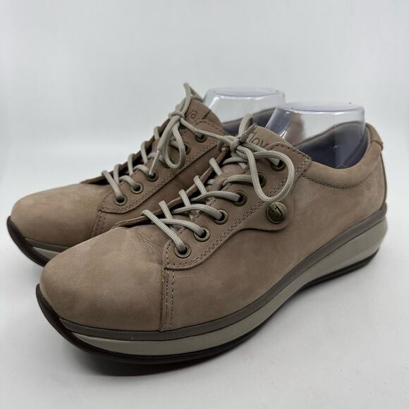Joya WMNS Paris II Comfort Walking Shoe Teak tan Color US Sz 9 Lace-Up Ortholite - Picture 8 of 12